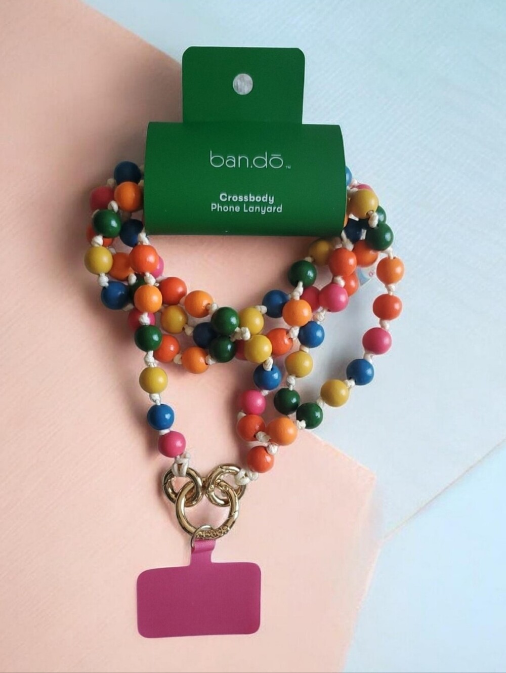 Ban.dō Beaded Crossbody Phone Lanyard